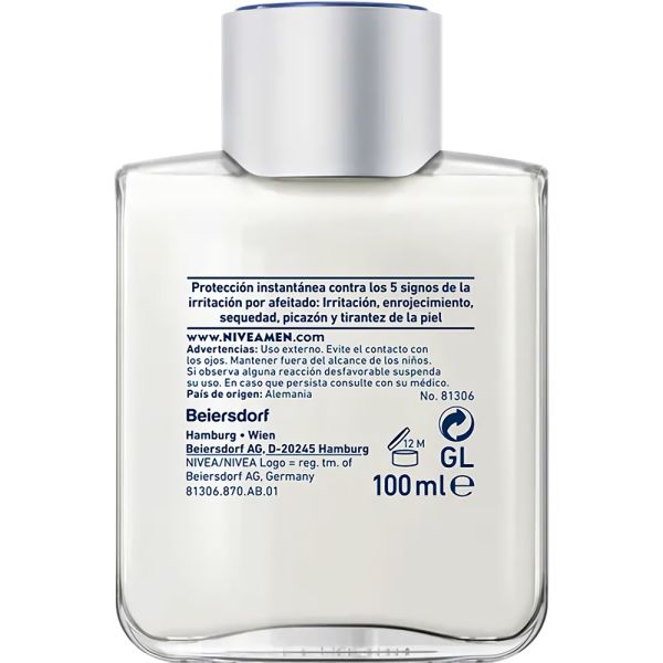 Bálsamo Nivea Men After Shave Sensitive 100mL