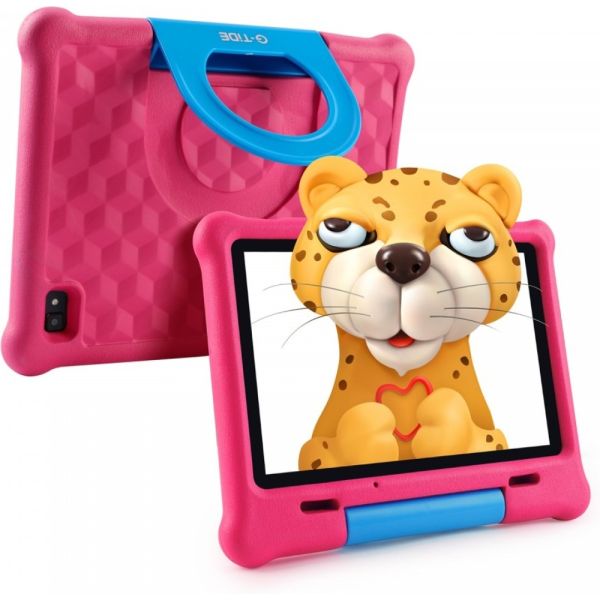 Tablet G Tide Klap T1 Kids 10 32 GB Gray + Film + Case Pink