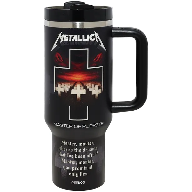 Vaso Térmico Weedoo Metallica Master of Puppets (1.2L) Black