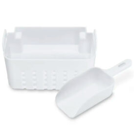 Máquina para hacer cubitos de hielo Cuisinart IMC 2 de 1,1 l y 110 V, color blanco.